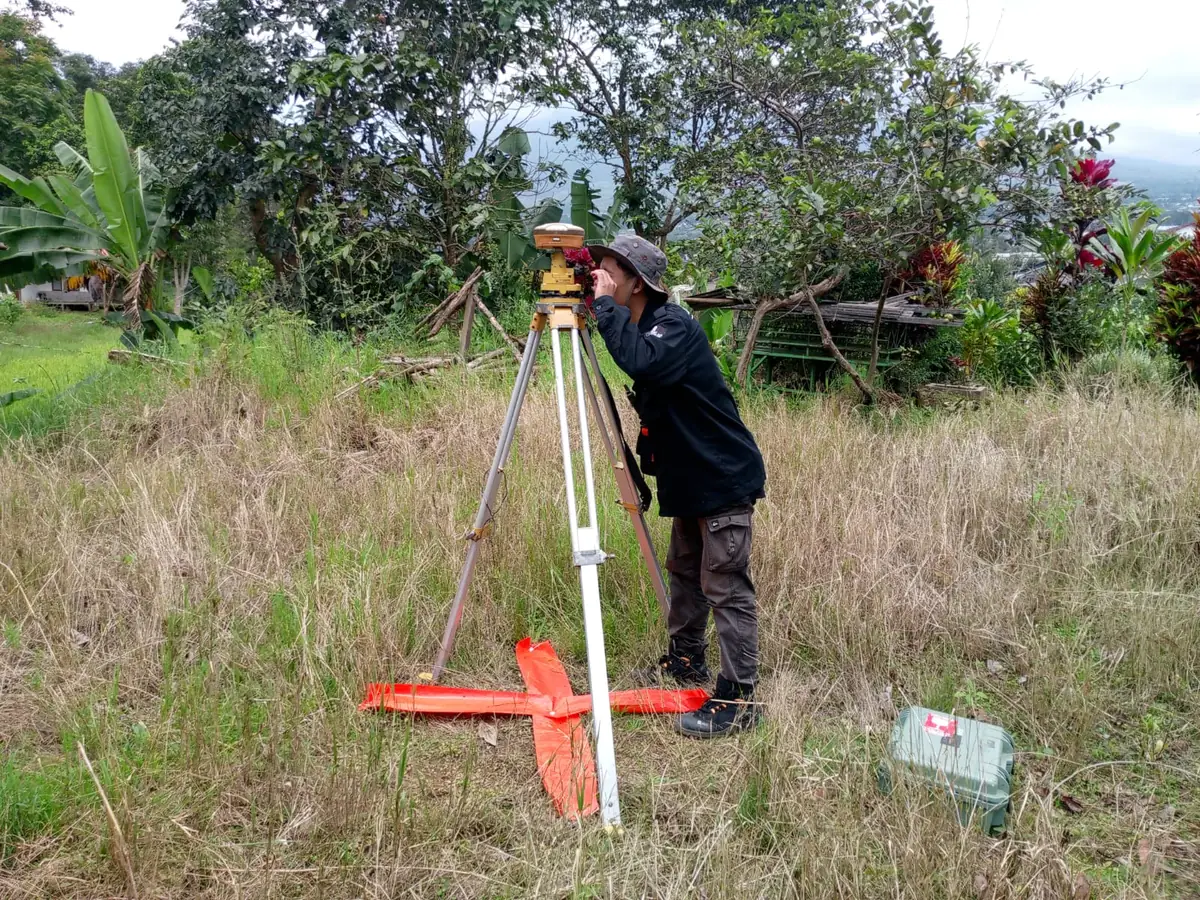 Kegiatan pengukuran geodetik Andigital